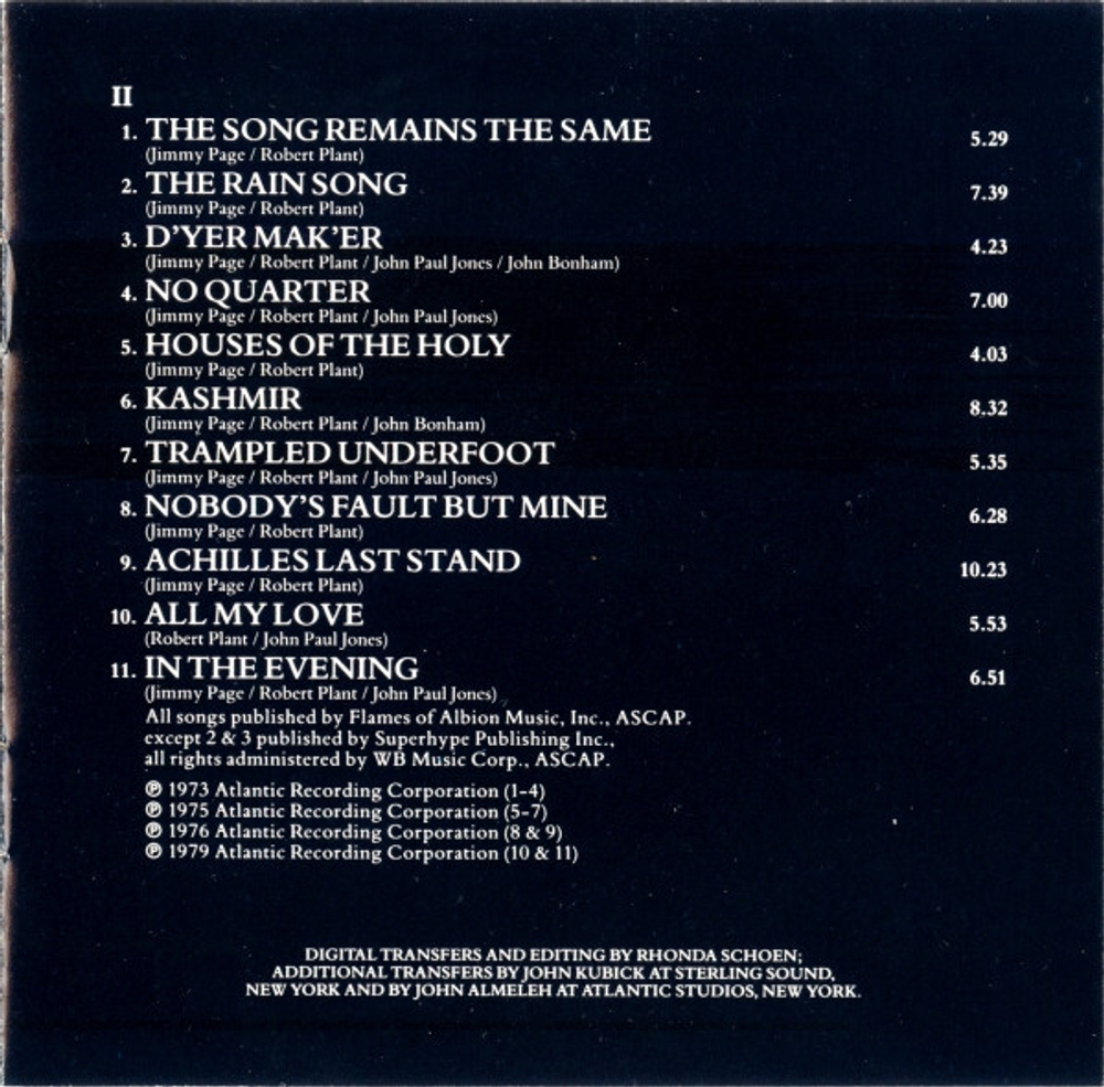 Led Zeppelin / Remasters (Bonus Disc edition) (3CD)