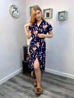 Халат женский "295 М.С" на запах (159)