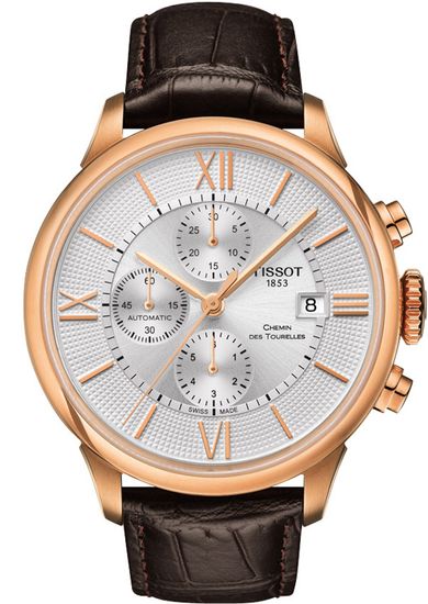 Мужские часы Tissot T099.427.36.038.00 Chemin des Tourelles Automatic Chronograph