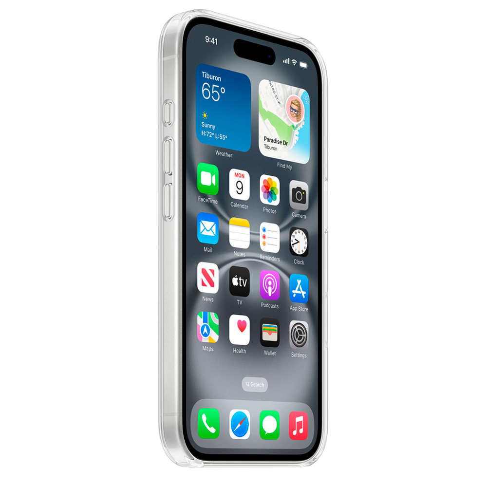 Прозрачный чехол с поддержкой MagSafe Apple Clear Case для iPhone 16 Plus