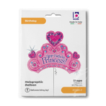 Фольгированный шар-фигура «HAPPY PRINCESS. Тиара», 79 см