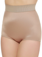 Шелковистые утягивающие трусы с завышенной талией (Размер: 8X) (Цвет: кофейный)