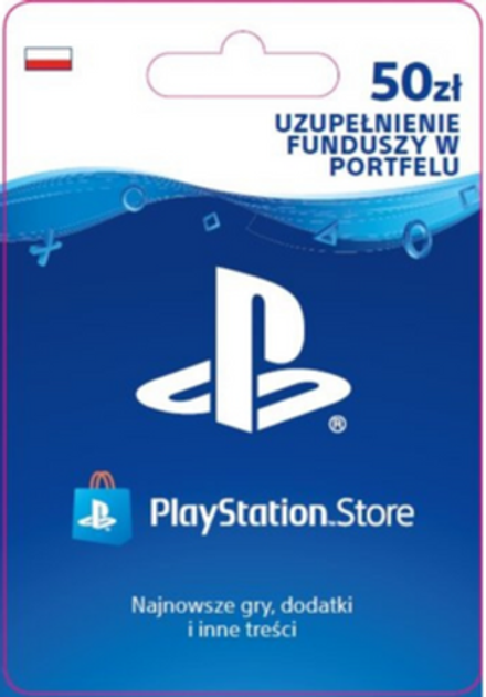 Playstation Store Польша: Карта оплаты 50 злотых [Цифровой код доступа]