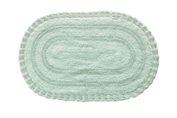 OLIVIA (ментол) Набор ков. для ванной комнаты 60х100 и 50х50см