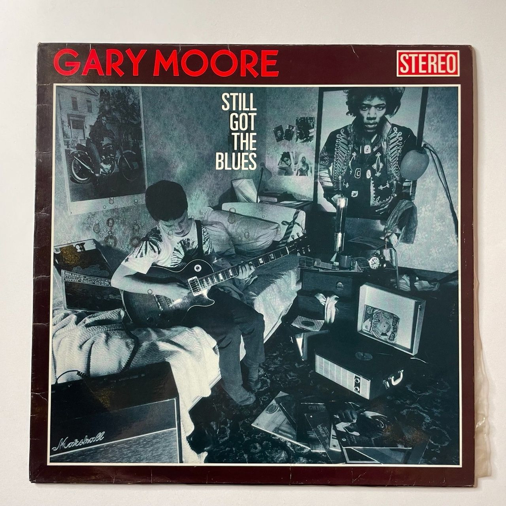 Винтажная виниловая пластинка LP Gary Moore Still Got The Blues (Spain 1990)