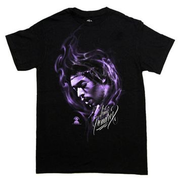 Футболка Jimmy Hendrix ( в фиолетовом огне )