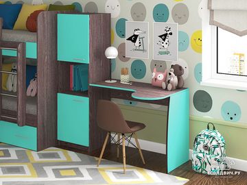 Стол МИЯКО левый