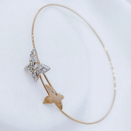 "Ино" браслет в золотом покрытии из коллекции "Бабочки" от Jenavi