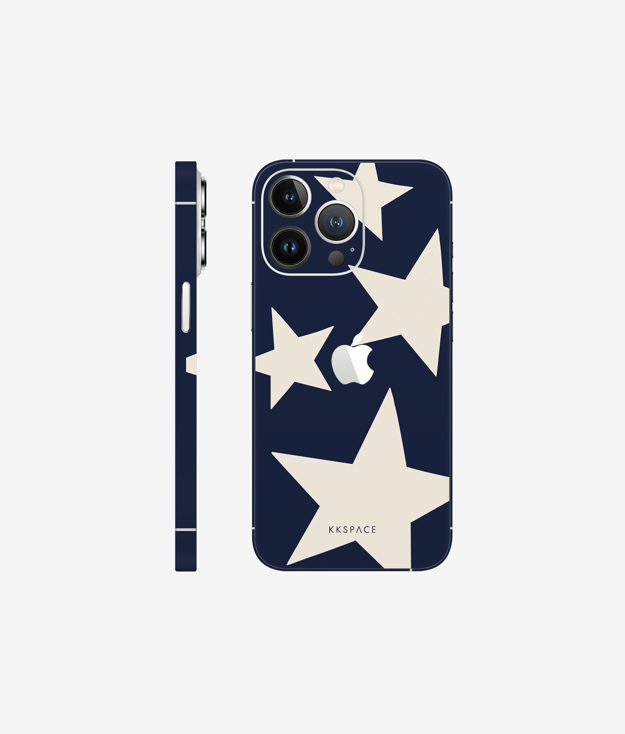 Виниловая наклейка POLAR STAR (темно-синий) для iPhone