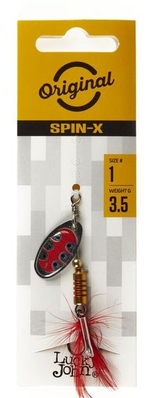 Блесна вращ. Lucky John SPIN X ROUND 01 3,5г SX1