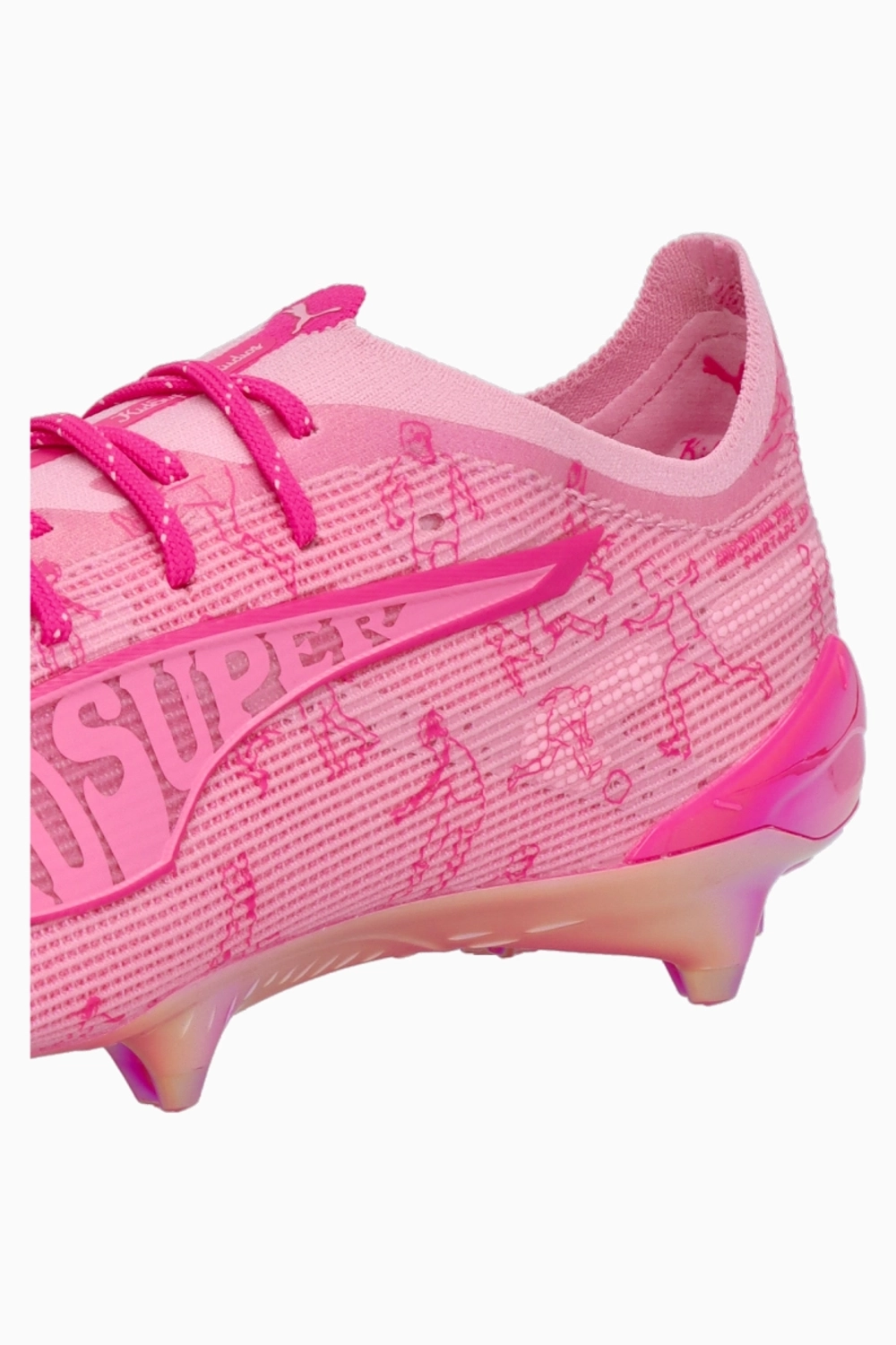 Бутсы Puma x KidSuper Ultra 5 Ultimate FG/AG - розовый