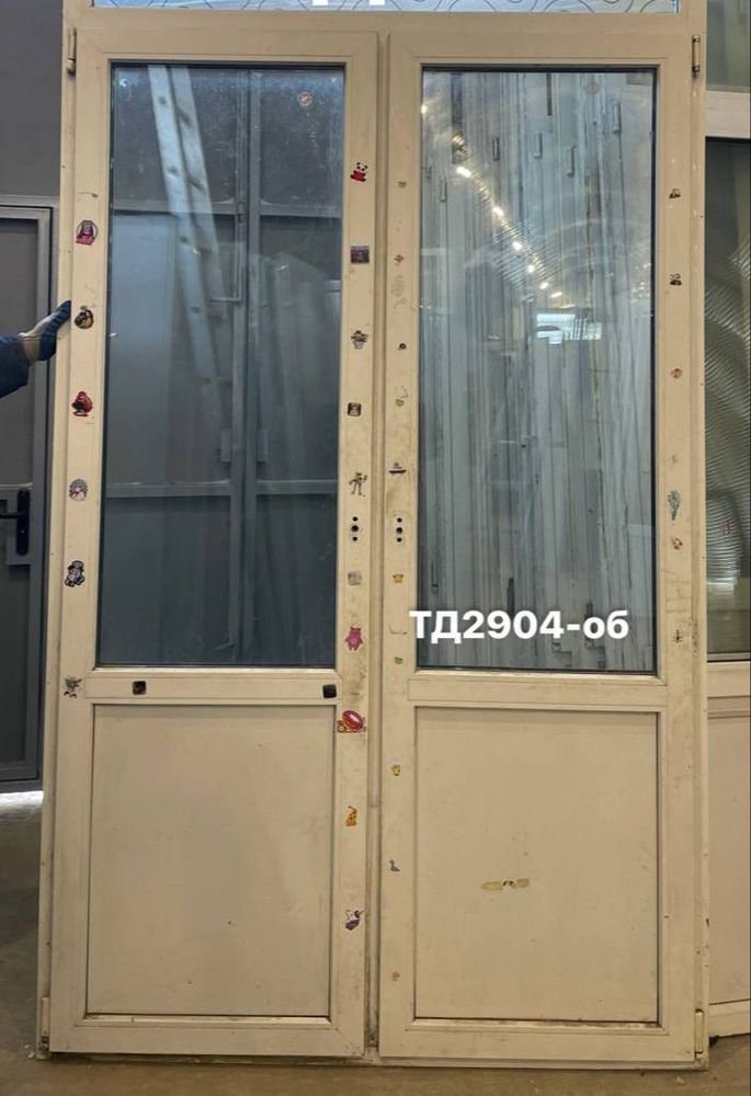 Дверь Пластиковая Б/У 228(в) х 145(ш)