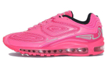 Supreme x Nike Air Max 98 TL lightweight, comfortable, shock-absorbing, non-slip, wear-resistant, low-top running shoes men's pink