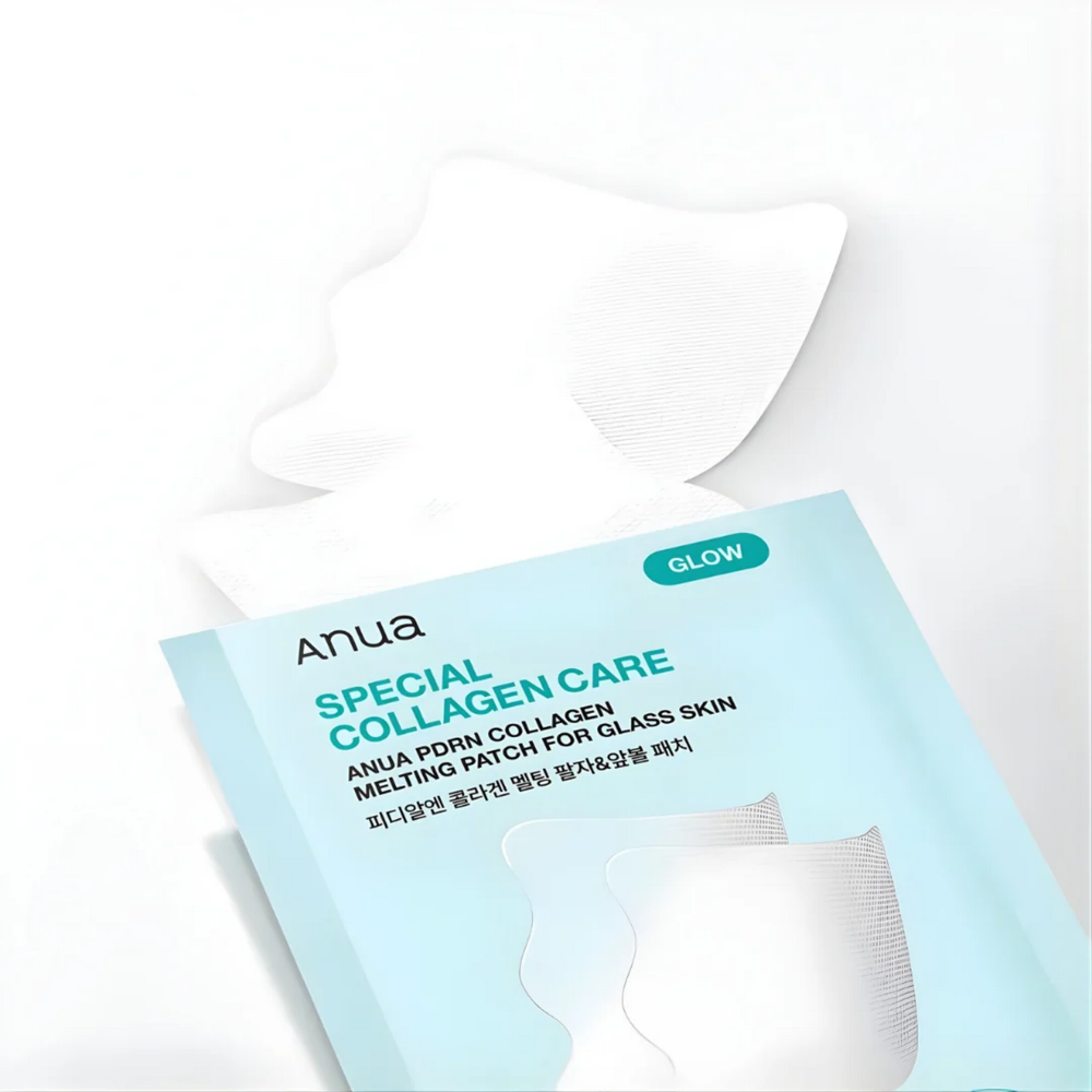 Anua PDRN Collagen Melting Patch For Glass Skin 4шт