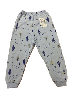 Штанишки с манжетом из кулирки (100% хлопок) на рост 92 см