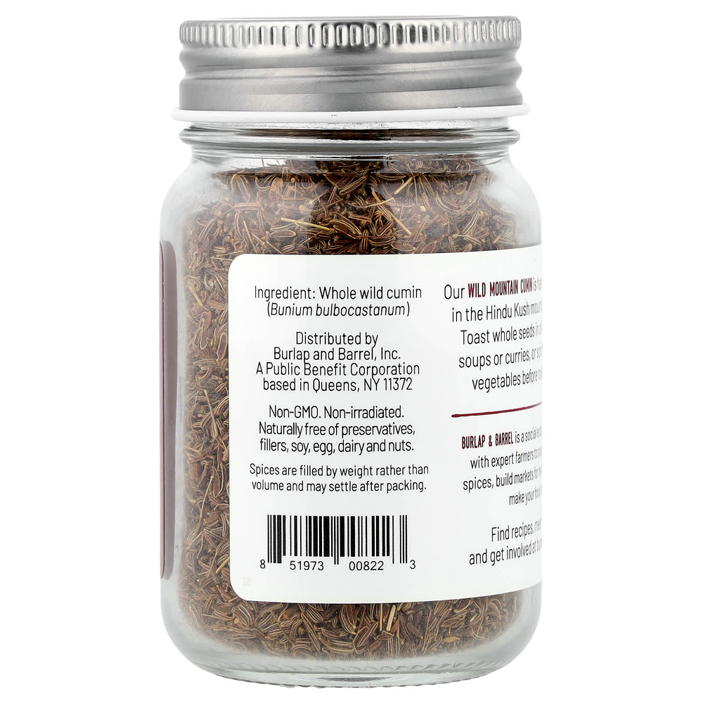 Burlap & Barrel, дикий горный зира, 43 г (1,5 унции)