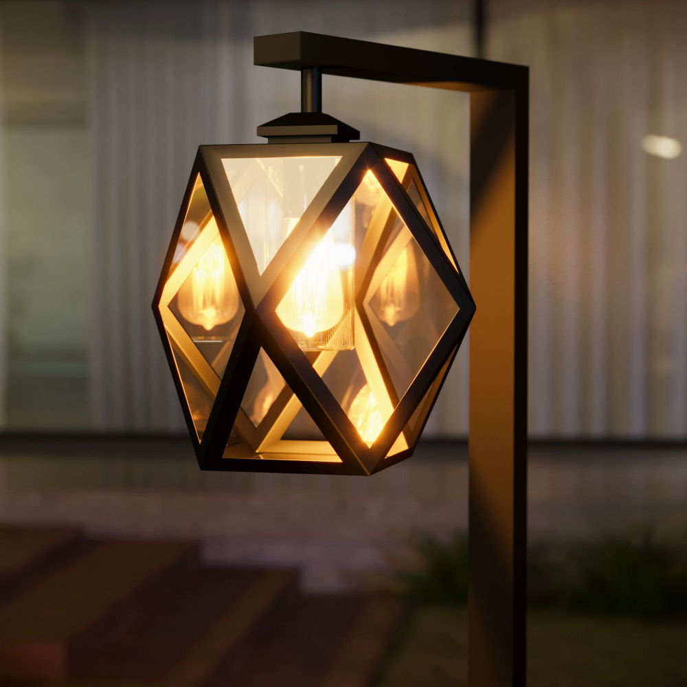 Уличный светильник на столбе, арт. 35133F