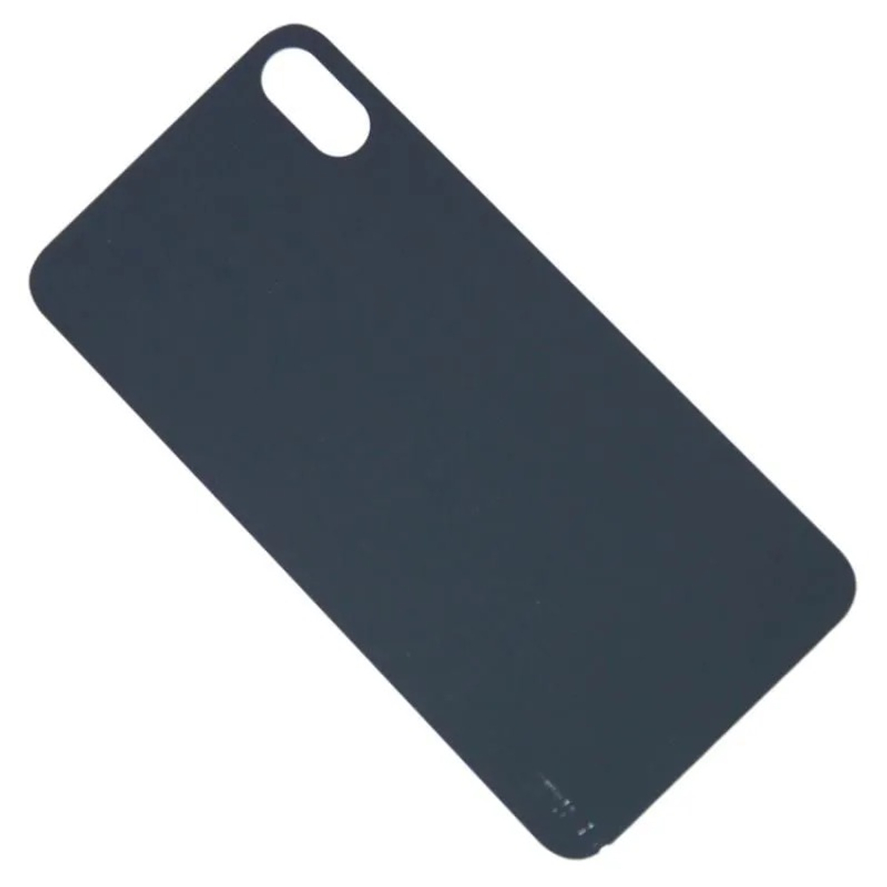 Задняя крышка для Apple iPhone Xs Max Серый (широкий вырез под камеру) - Премиум