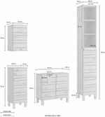 Шкаф в ванную комнату Джосси