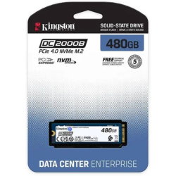 SSD диск Накопитель SSD Kingston PCIe 4.0 x4 480GB SEDC2000BM8/480G DC2000B M.2 2280 0.4 DWPD