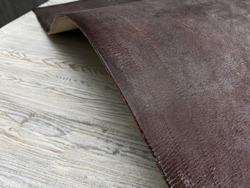 Ременная заготовка English Bridle OAK BARK Australian Nut (4,5+ мм), цв. Коричневый