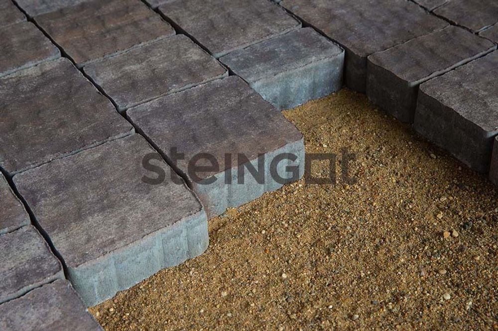 Тротуарная плитка Steingot Гранито Штайн Браун толщина 60 мм