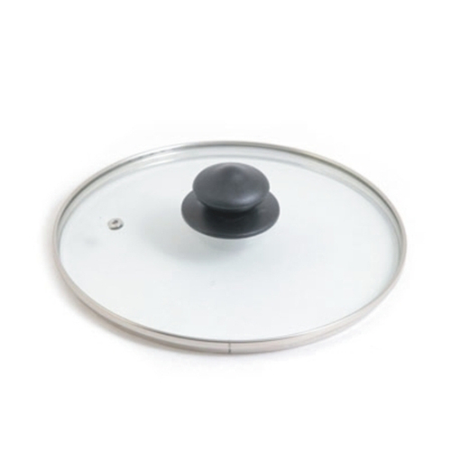 Крышка стеклянная для сковороды с пароотводом 26 см