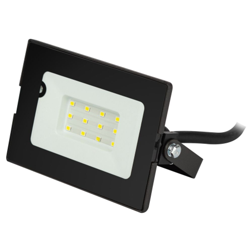 Прожектор светодиодный уличный ЭРА LPR-041-1-65K-010 10Вт 6500К 700Лм IP65 датчик нерегулируемый