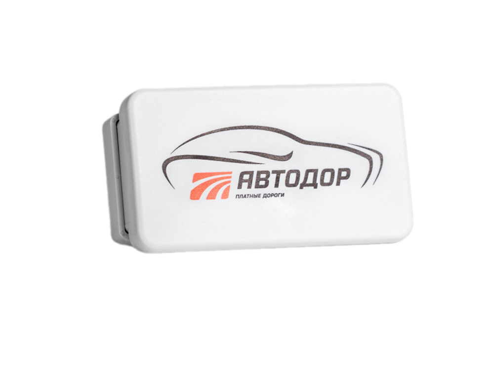 Транспондер Автодор T-pass серии «Standard» РУС белый с надписью "Автодор" (Россия)