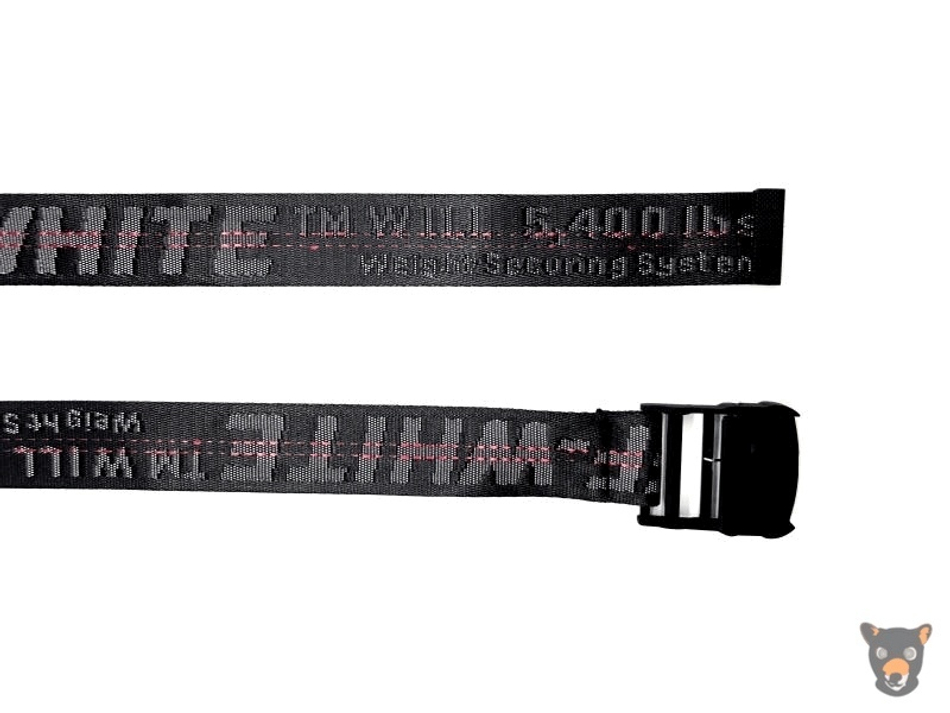 Ремень Off-White "Classic 2.0 Industrial" (черная пряжка)