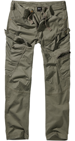 Brandit ADVEN SLIM FIT PANTS olive