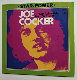 Винтажная виниловая пластинка LP Joe Cocker With A Little Help From My Friends (Germany 1976)