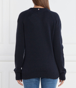 Хлопковый свитер mid gg c-nk Tommy Hilfiger - темно-синий(WW0WW41171)