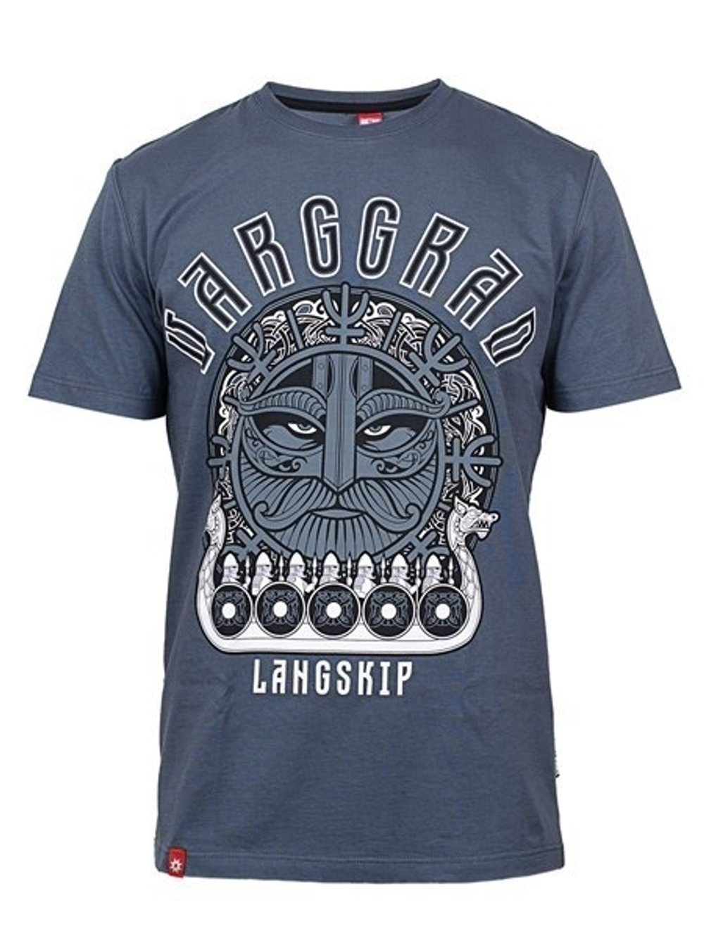 Футболка Варгградъ мужская серая "Варяжская Легенда"