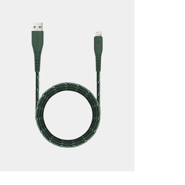 Кабель Energea NyloFlex, USB-A to Lightning 1.5M, Черный | Black