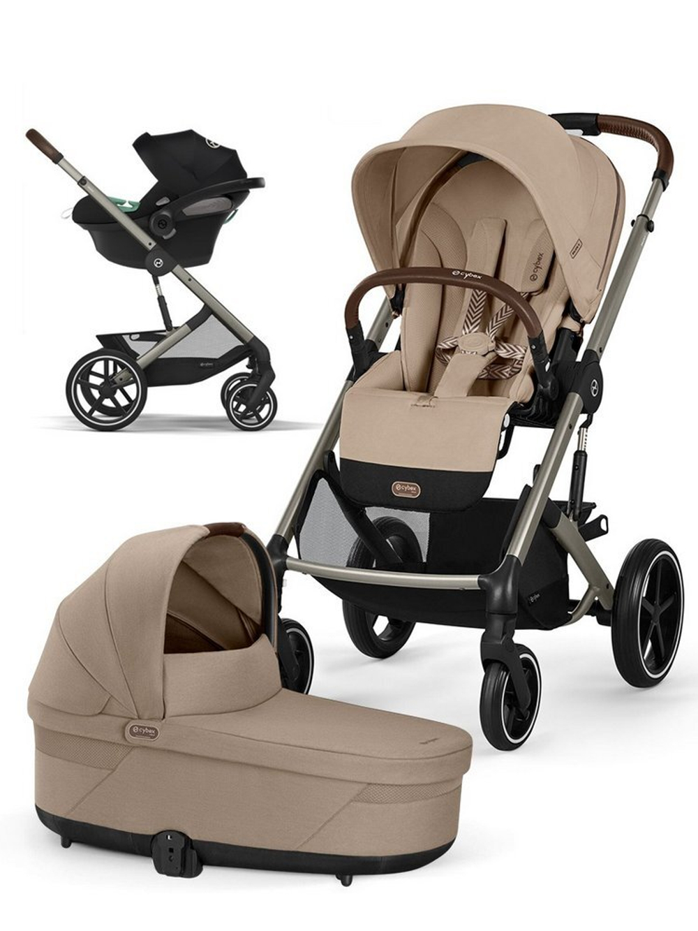 Cybex Balios S LUX NEW (3 в 1) / Cybex Aton B2 i-Size