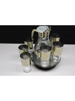 Набор для напитков золотой