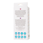 Бордовый многофункциональный вибратор 20см ToyFa L'eroina Caberna 561031