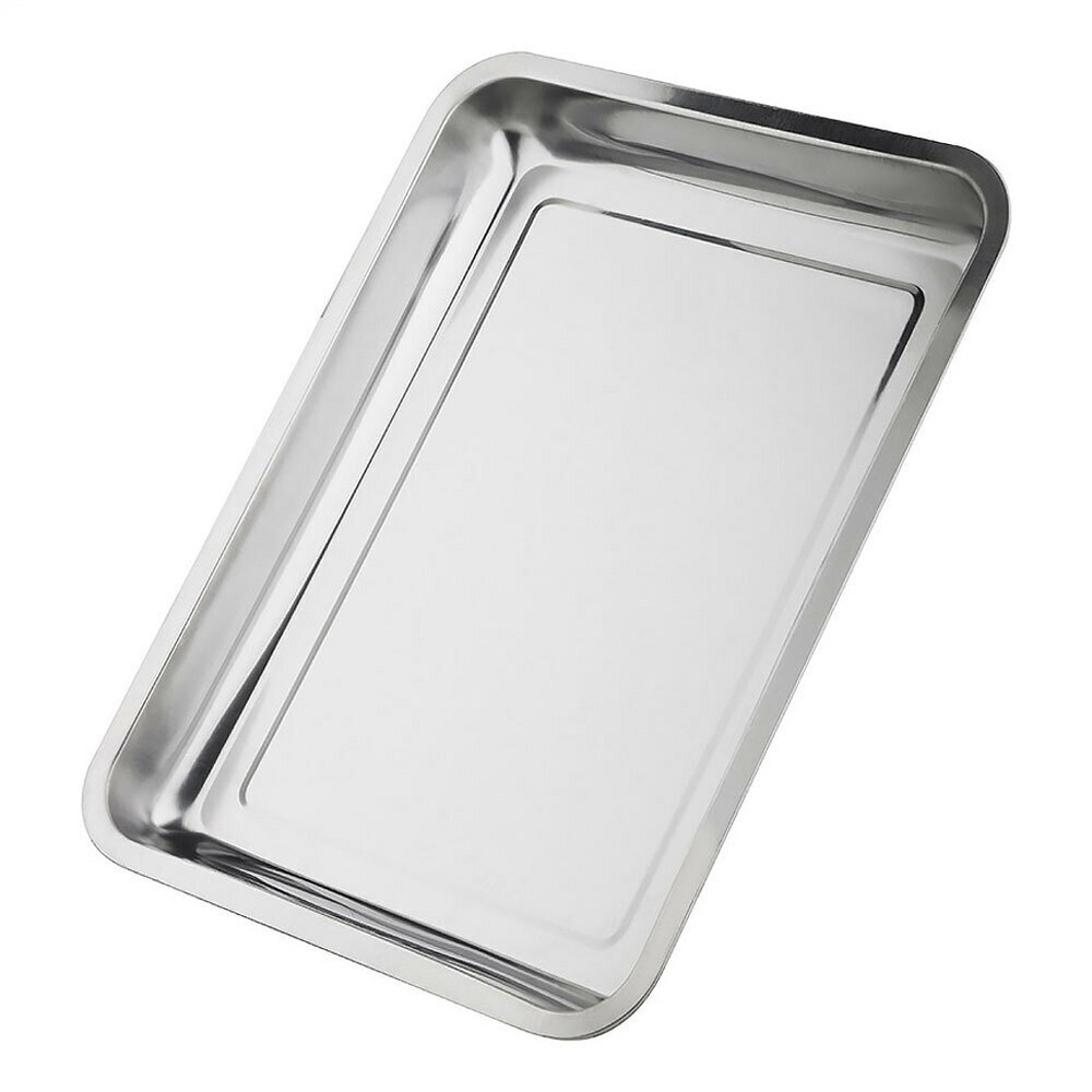 Противень 39*29*4,2см нерж глубокий "Domestico"