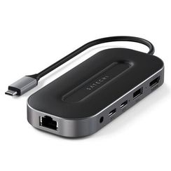 Хаб Satechi USB-C Multiport Adapter with 2.5G Ethernet (ST-U4MGEM) Space Grey
