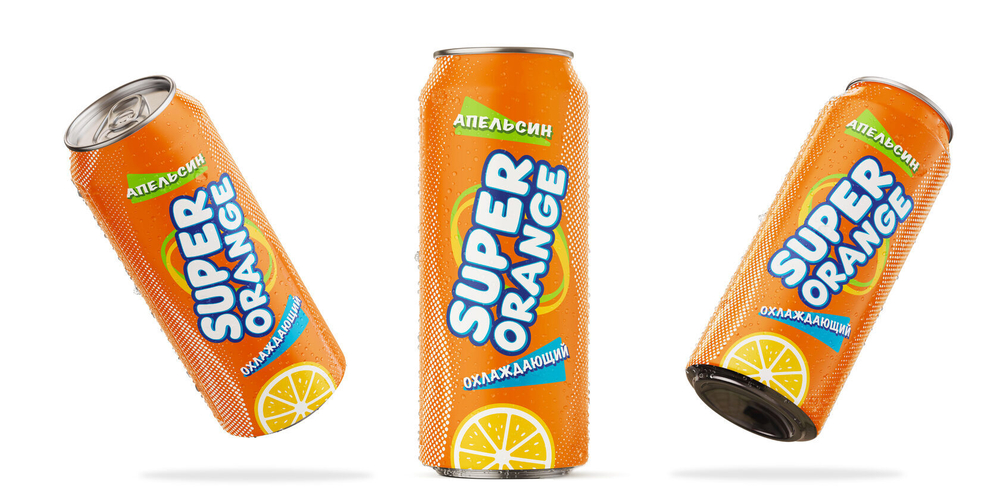 Super "Orange" 0,45 л. ж/б. (12 шт. в упаковке)