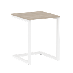 Home Office Стол письменный VR.SP-2-58 Дуб Аттик/Металл Белый 580*600*750