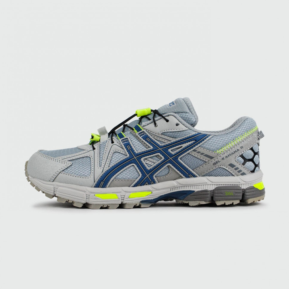 кроссовки Asics Gel-Kahana 8 L.Grey Blue Yellow 1011B109