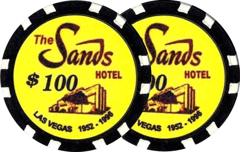 Fantasy Sands Hotel $100 chip