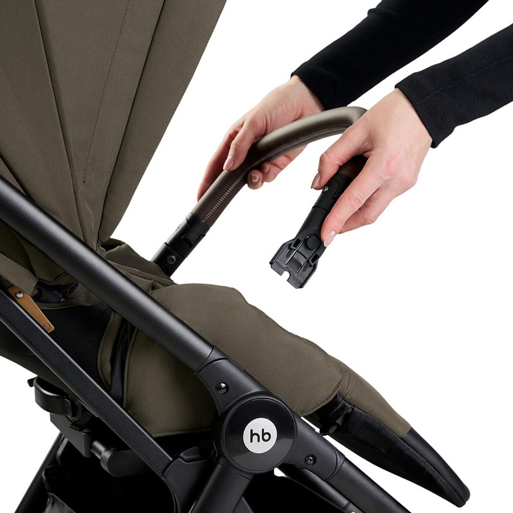 Детская прогулочная коляска Happy Baby Luna 360 dark olive