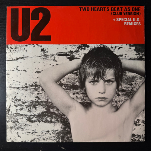 U2 ‎– Two Hearts Beat As One (Англия 1983г.) 12", 45 RPM Т