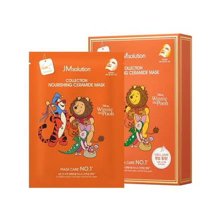 JMsolution Маска тканевая для лица с керамидами - disney collection nourishing ceramide mask, 30мл, шт