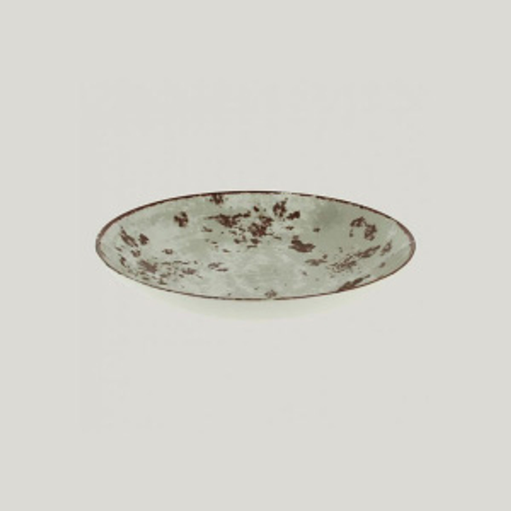 Тарелка RAK Porcelain Peppery Coupe круглая глубокая 1,9 л, d 30 см (серый) (81220619)