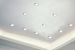 (10 шт.)Светильник встраиваемый Ecola GX53 H4 Черный матовый 38x106