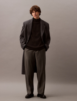 Свитер Calvin Klein Wool Blend Mock Neck Black